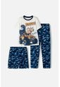 Pijama De Mic Con Pantalón Largo Azul Y Marfil Para Niño 12 de MARCA MIC