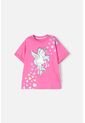 Camiseta De Mic Manga Corta Rosada Para Niña 4 de MARCA MIC