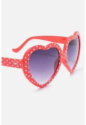 Gafas De Sol Mic Rojas Para Niña U