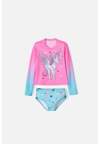 Vestido Baño Mic Multicolor Para Niña 6 MARCA MIC