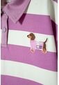 Camiseta Tipo Polo De Mic Multicolor Para Niña 4 de MARCA MIC