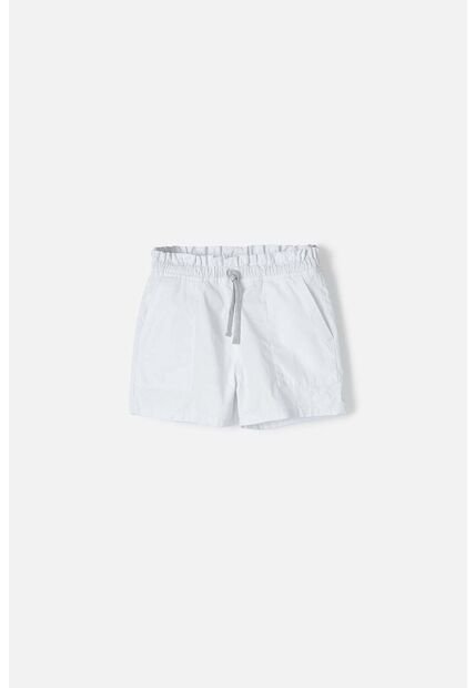 Short De Mic Con Cordón Blanco Para Niña 10