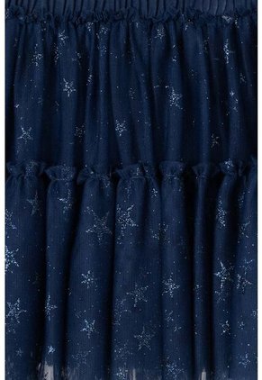 Falda De Mic Tipo Tutú Azul Para Niña 10