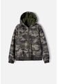 Chaqueta De Mic Con Cierre Verde Militar Para Niño 10 de MARCA MIC