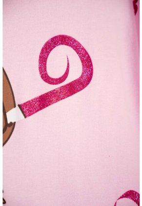 Camiseta De Capybara Rosa Pastel Manga Corta Para Niña 6