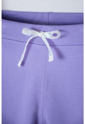 Jogger De Mic Morado Para Niña 4