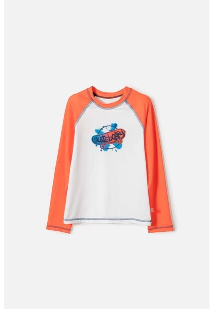 Camiseta De Baño Mic Manga Larga Para Niño 8