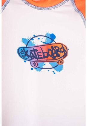 Camiseta De Baño Mic Manga Larga Para Niño 8