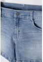 Short De Mic Con Brillos Azul Para Niña 8 de MARCA MIC