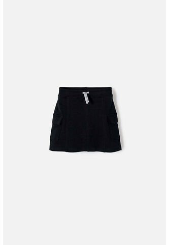 Falda De Mic Corta Negra Para Niña 8 MARCA MIC