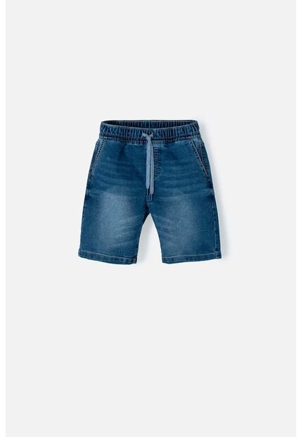 Bermuda De Mic Indigo Medio Para Niño 10