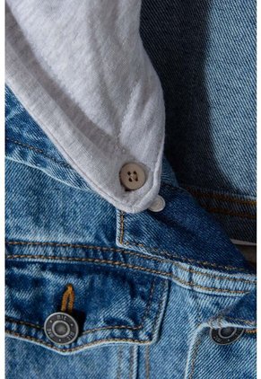 Chaqueta De Mic Con Capucha Tono Medio Para Niño 4