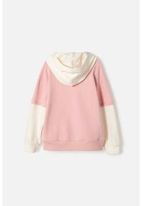Buzo De Mic Con Capucha Rosado Para Niña 10