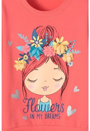 Buzo Mic Estampado Rosado Para Niña 6