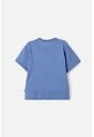 Camiseta De Mic Manga Corta Azul Para Niña 8 de MARCA MIC