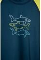 Camiseta De Baño De Mic Azul Y Verde Para Niño 8 de MARCA MIC