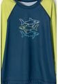 Camiseta De Baño De Mic Azul Y Verde Para Niño 8 de MARCA MIC