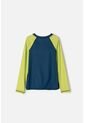 Camiseta De Baño De Mic Azul Y Verde Para Niño 8 de MARCA MIC