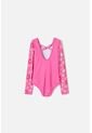 Vestido De Baño De Mic Manga Larga Rosado Para Niña 8 de MARCA MIC
