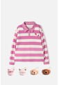 Camiseta Tipo Polo De Mic Multicolor Para Niña 12 de MARCA MIC