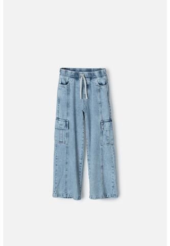 Jean De Mic Azul Claro Para Niña 6 MARCA MIC