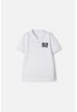 Camiseta Tipo Polo Mic Blanco Para Niño 10 de MARCA MIC