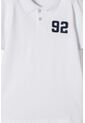 Camiseta Tipo Polo Mic Blanco Para Niño 10 de MARCA MIC