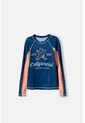 Camiseta De Baño Mic Manga Larga Azul Para Niño 12 de MARCA MIC