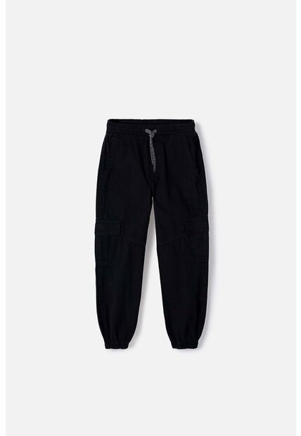 Jogger De Mic Con Cordón Negro Para Niño 10