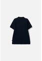 Camiseta Tipo Polo De Mic Azul Para Niño 12 de MARCA MIC