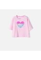 Camiseta De Mic Manga Corta Rosada Para Niña 6 de MARCA MIC