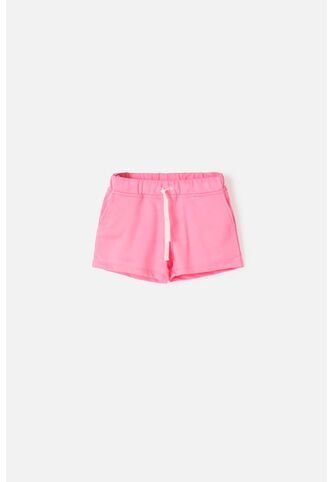Short De Mic Con Cordón Rosado Para Niña 6 MARCA MIC