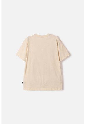 Camiseta De Mic Manga Corta Almendra Para Niño 6