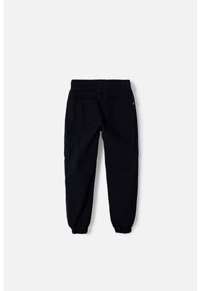 Jogger De Mic Con Cordón Negro Para Niño 12