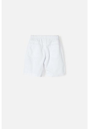 Bermuda De Mic Con Cordón Blanca Para Niño 4