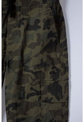 Jogger De Mic Con Cordón Verde Militar Para Niño 12