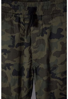 Jogger De Mic Con Cordón Verde Militar Para Niño 12