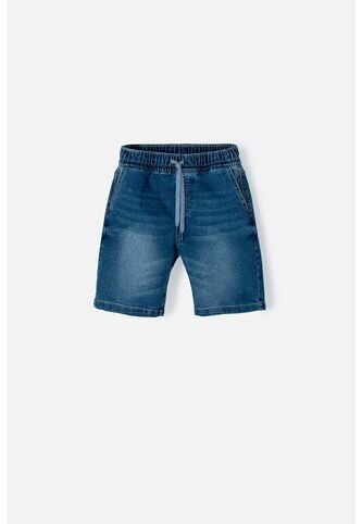 Bermuda De Mic Indigo Medio Para Niño 12 MARCA MIC