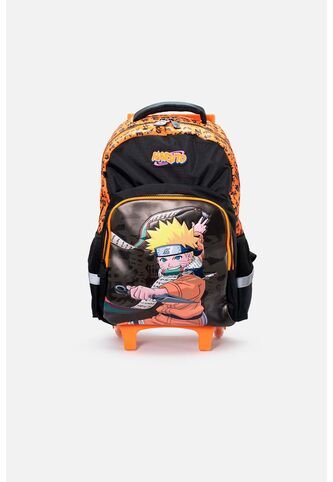 Morral De Naruto 16,5 Con Ruedas Para Niño U MARCA MIC