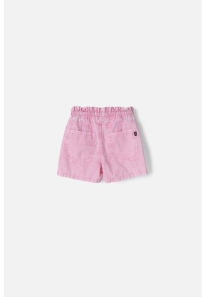 Short De Mic Con Cordón Rosado Para Niña 10