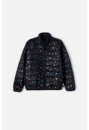 Chaqueta De Mic Con Cierre Negro Para Niña 8