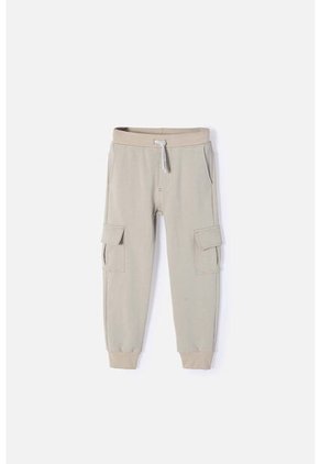 Jogger De Mic Con Cordón Verde Aceituna Para Niño 4