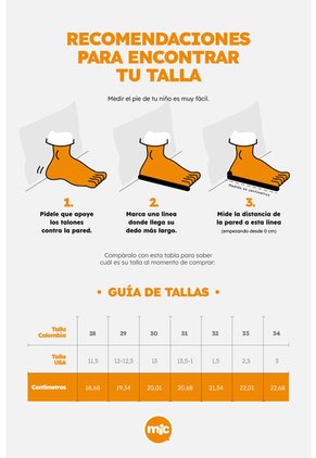 Tenis De Mic Azul Para Niño 30
