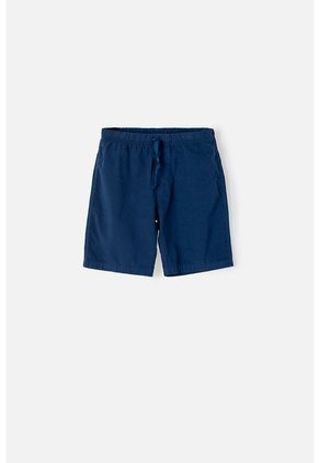 Bermuda De Mic Con Bolsillos Azul Para Niño 8