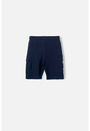 Bermuda De Mic Con Cordón Azul Para Niño 12