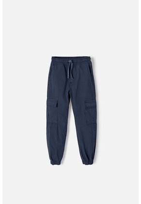 Jogger De Mic Con Cordón Azul Para Niño 6