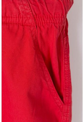 Bermuda Mic Con Cordón Ajustable Roja Para Niño 4