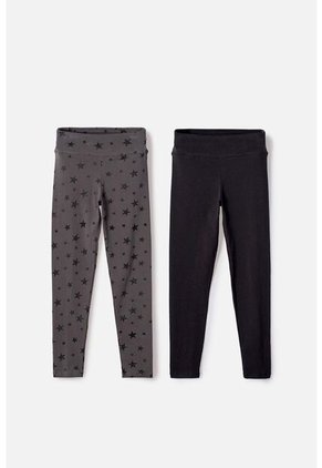 Paxk X2 Leggins De Mic Multicolor Para Niña 8