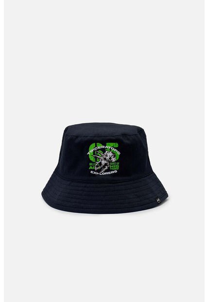 Gorro De Mic Doble Faz Azul Para Niño U