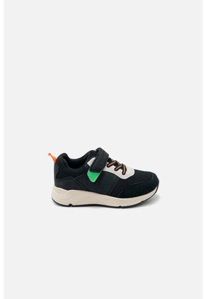 Tenis De Mic Negro Y Blanco Para Niño 32